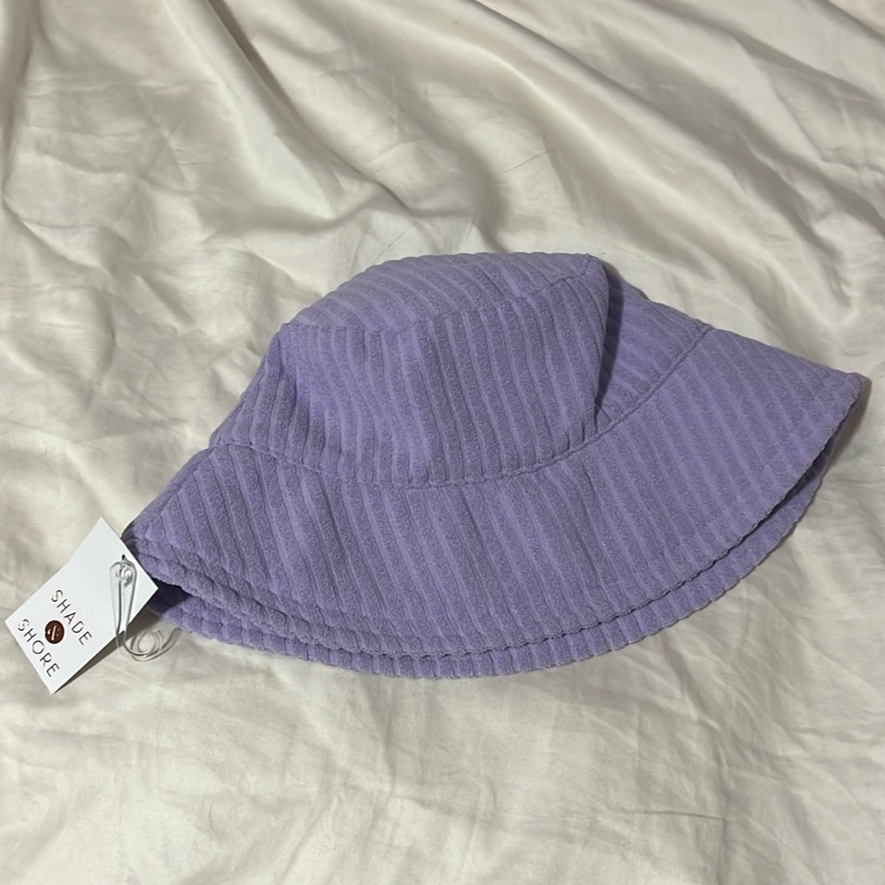 Poly Jacquard Terry Bucket Hat - Shade & Shore Purple